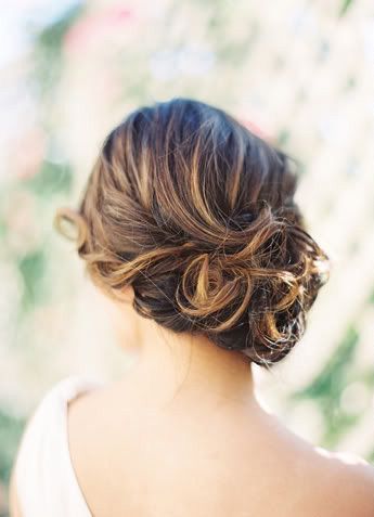 Romantic Side-swept Hairstyle