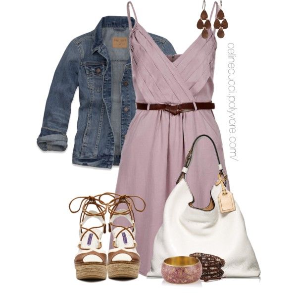 Stylish Dress Outfit Idea for Summer