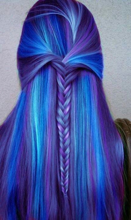 Hair Color to Try: Marvelous Purple Hair for Chic Fashionistas - Pretty