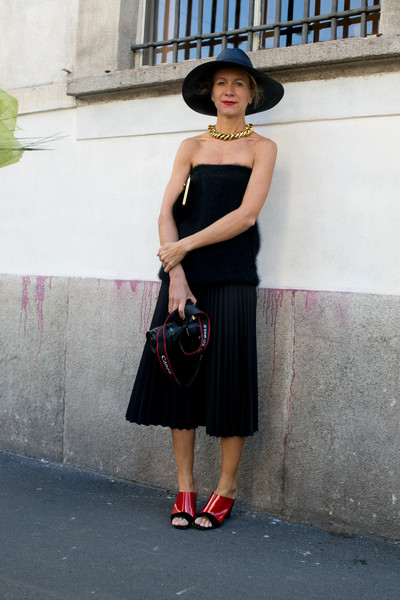 Black Dress and Hats/ ImaxTree