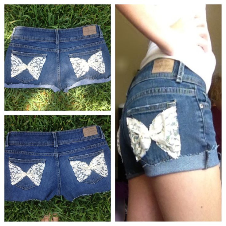 Butterfly Lace Shorts