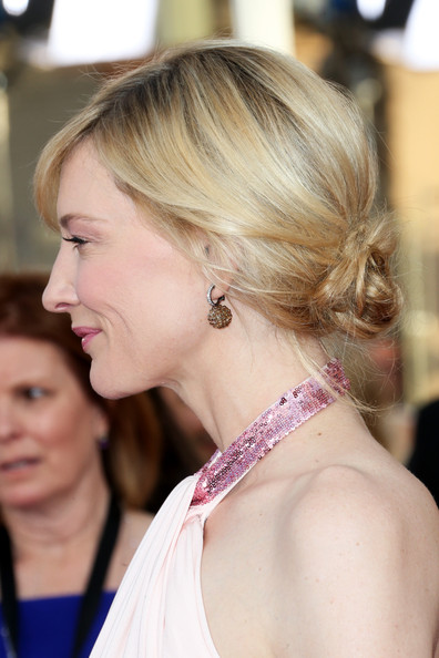 Cate Blanchett Twisted Bun