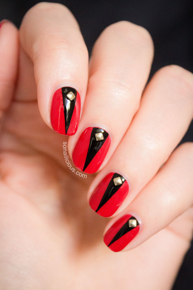 Red and Black Nails for You to Try - Pretty Designs