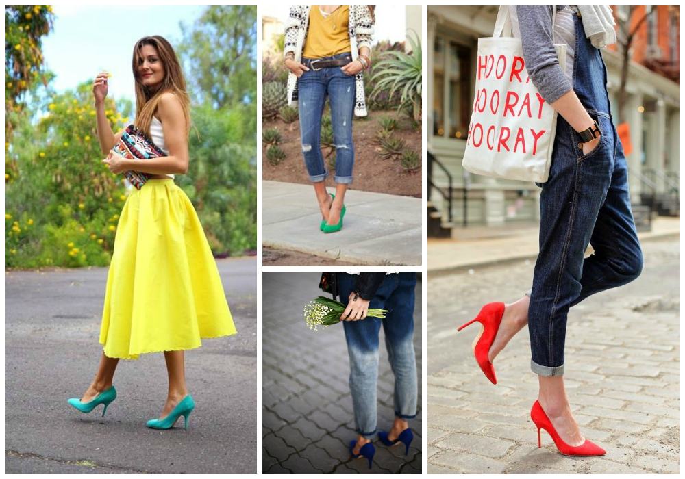 Colored Pumps for All Seasons