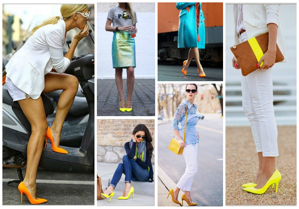 Colored Pumps for a Youthful Fashion