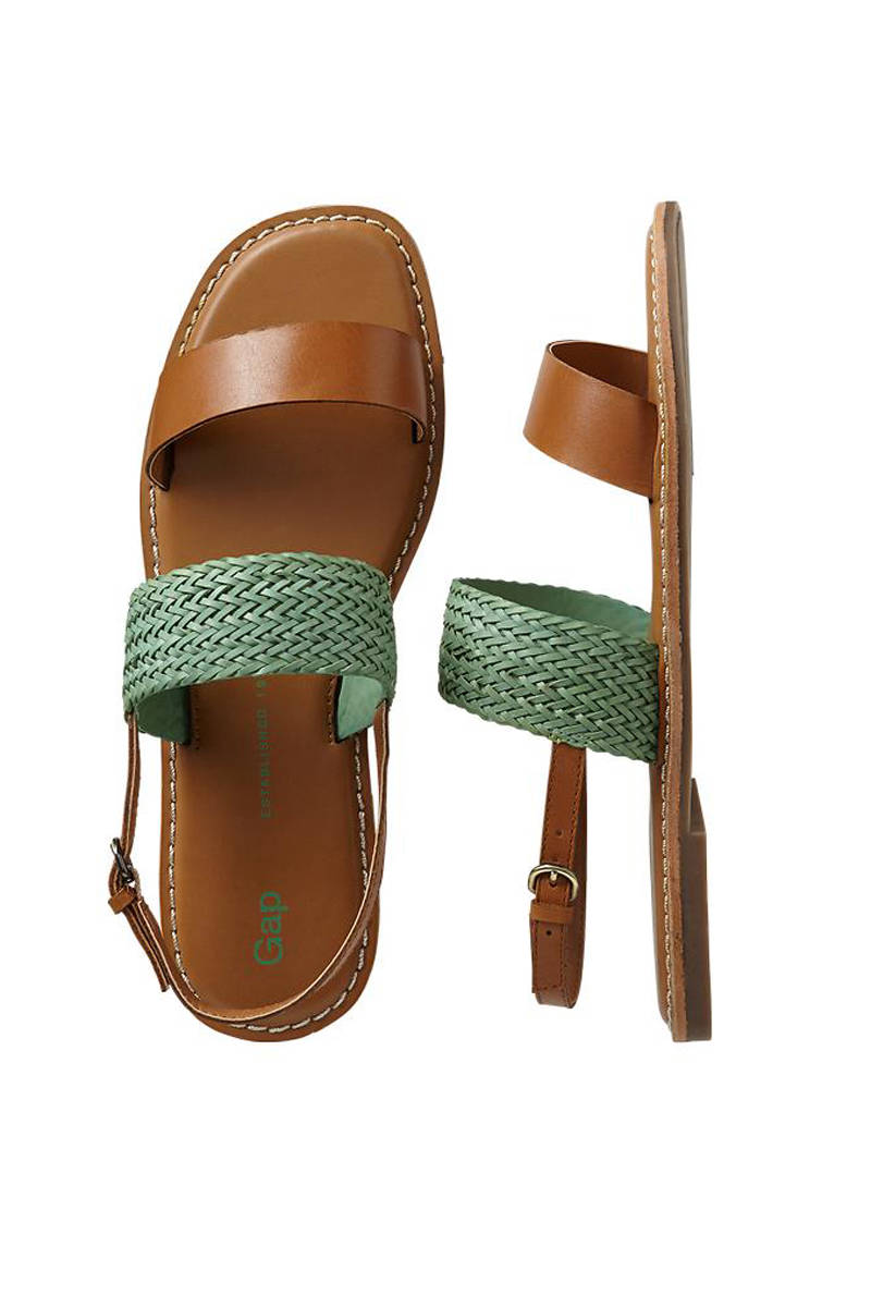 GAP Two-Band Woven Sandals, $39.95