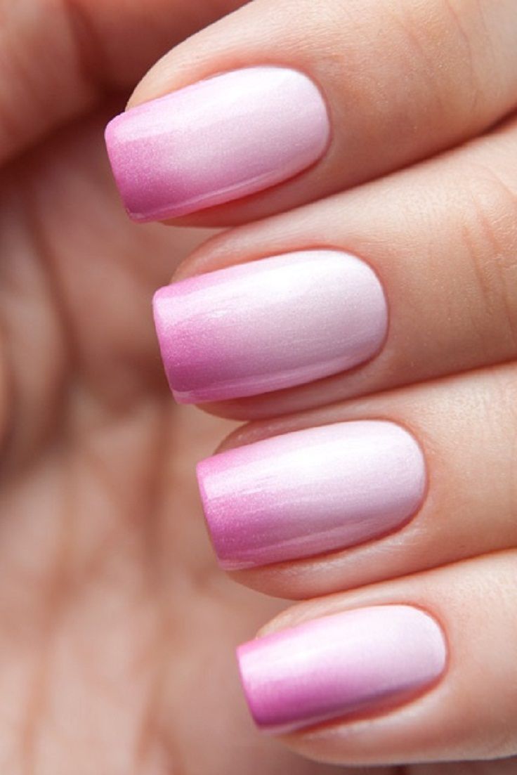 Pale Pink Nails