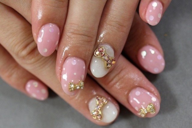 Pastel Pink Nail Design