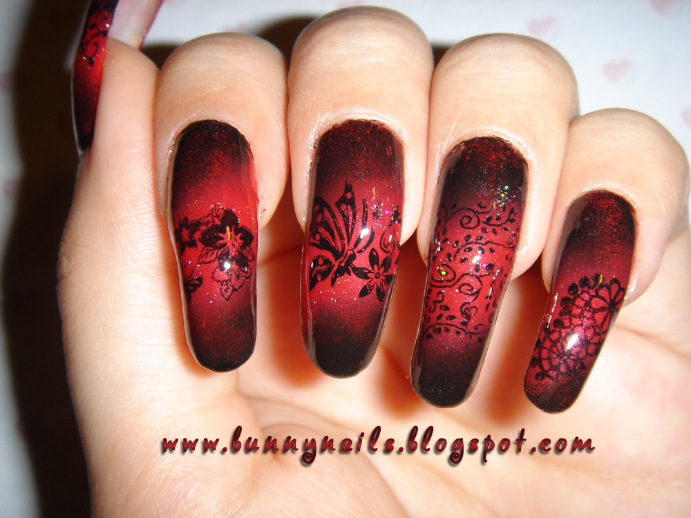 Black and Red Nail Art Inspiration - wide 7