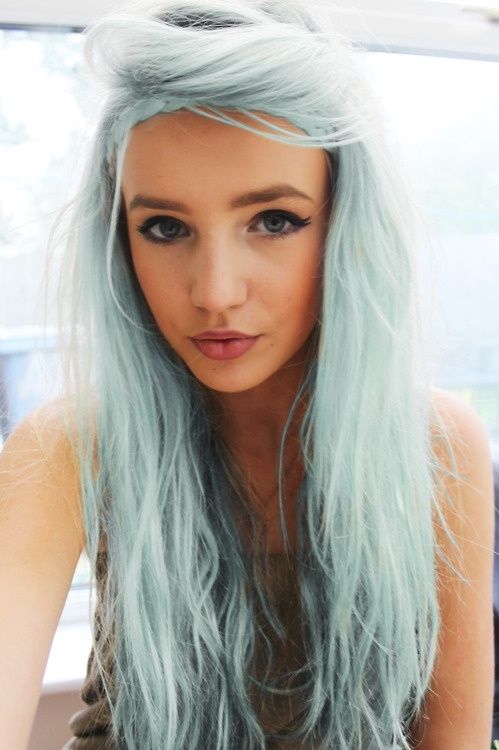 Pretty Blue Hair