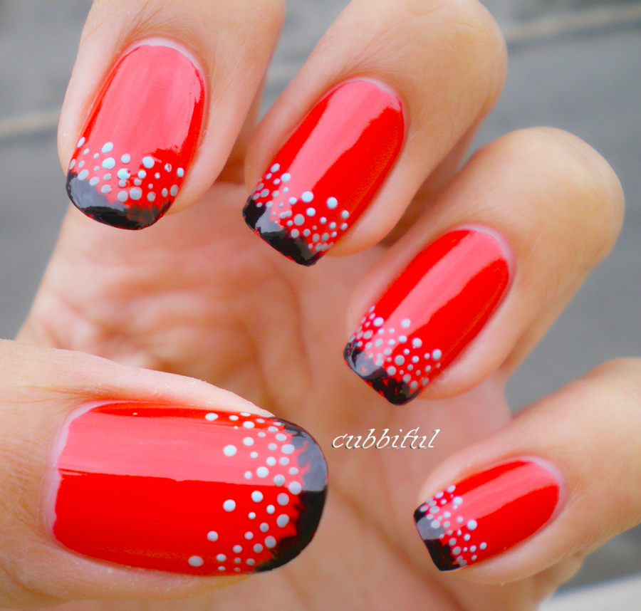 red and black design