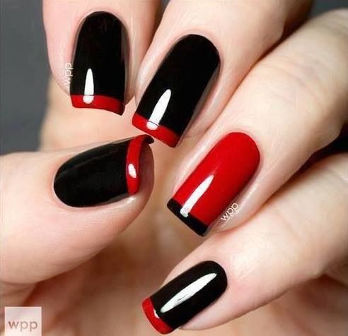 Red and Black Nails for You to Try | Pretty Designs