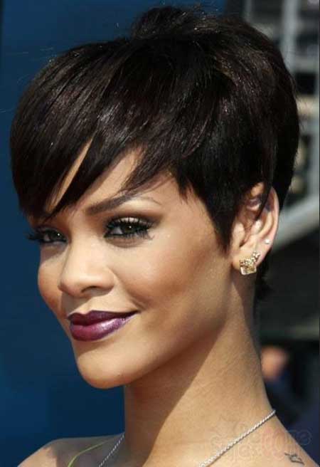 Thick Pixie Haircut for Black Hair