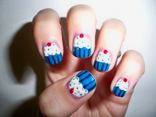 Awesome Cupcake Nails