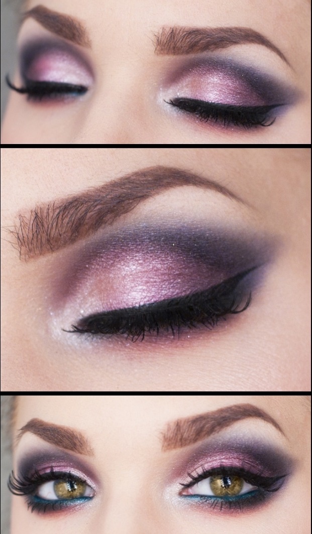 Beautiful Purple Eye Makeup