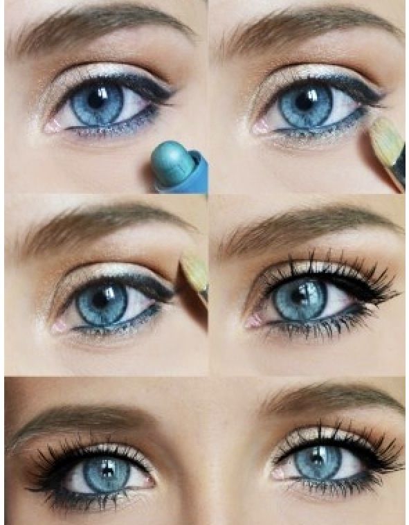 Blue Eye Makeup Tutorial