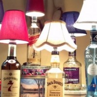 Bottle Lamps