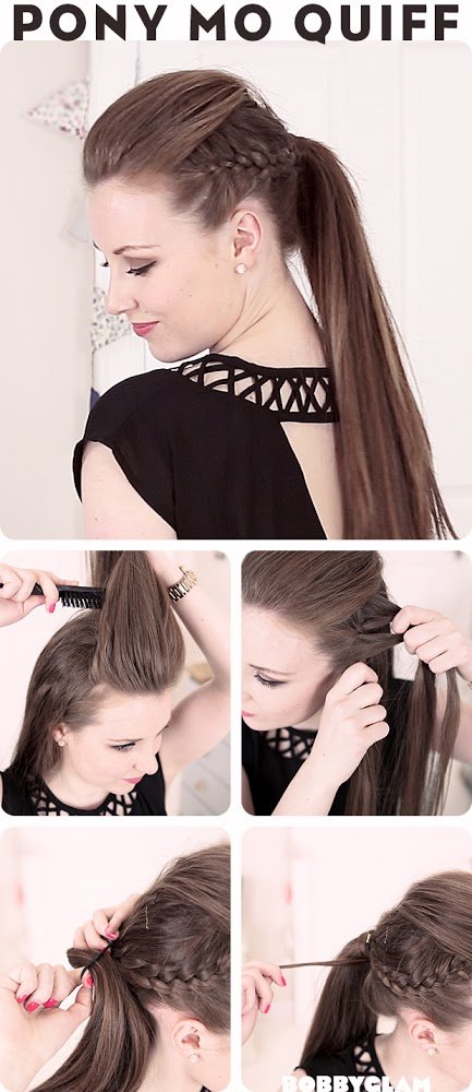 Chic Ponytail Hairstyle Tutorial