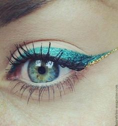 Colored Eyeliner for Blue Eyes