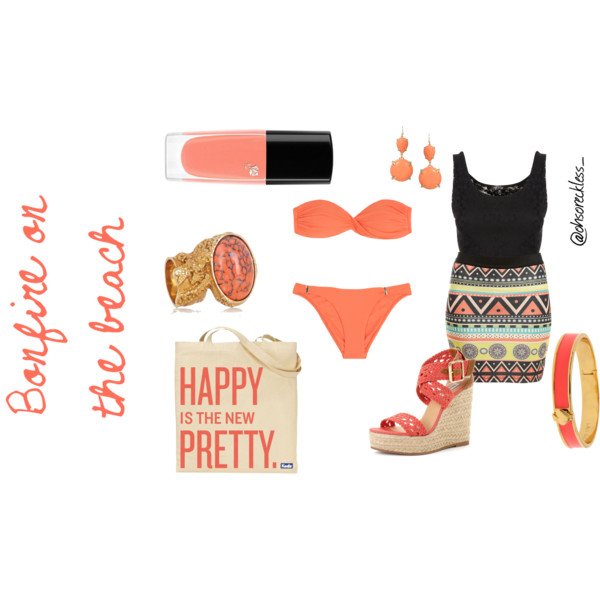 Coral Beach Outfit