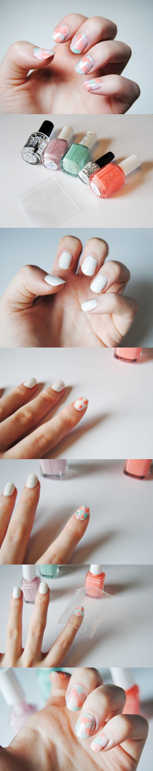 DIY Marble Nails