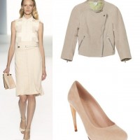 Elegant White Dress Outfit for Office