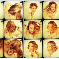 Flapper Wavy Hairstyle Tutorial