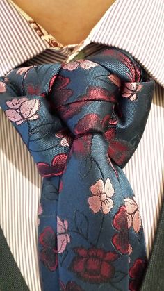 Floral Printed Tie for Man