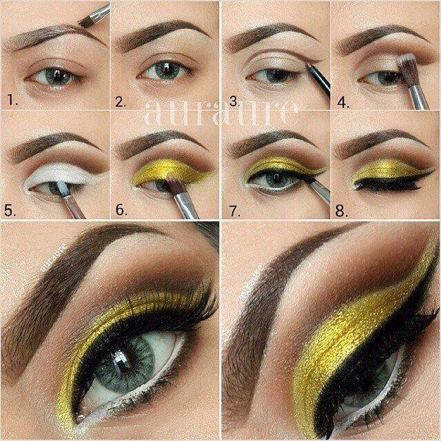 Golden Eye Makeup Tutorial