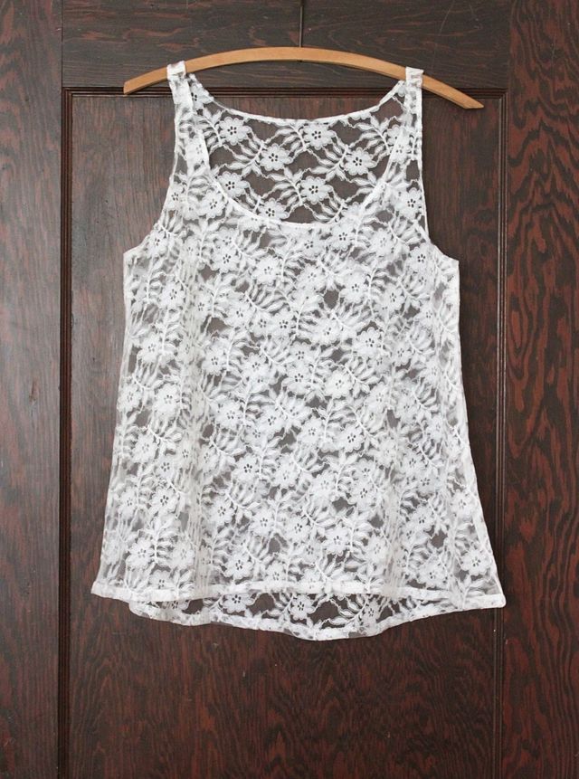 Lace Top Tank