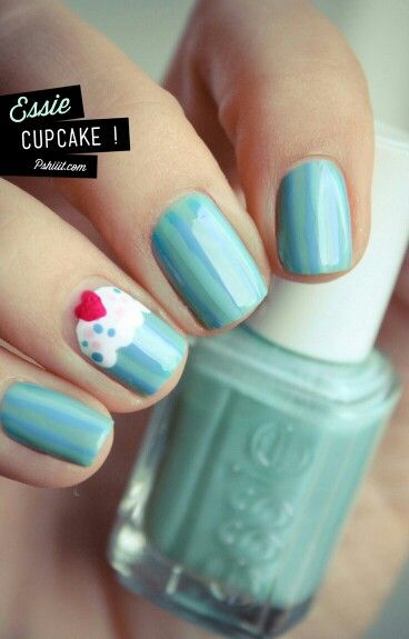 Lovely Cupcake Nails