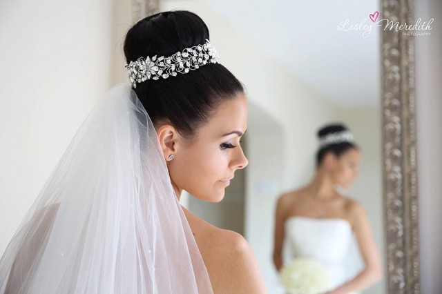 Modern Bridal Hair Accessory