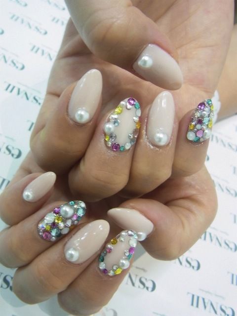 Nails with Gems