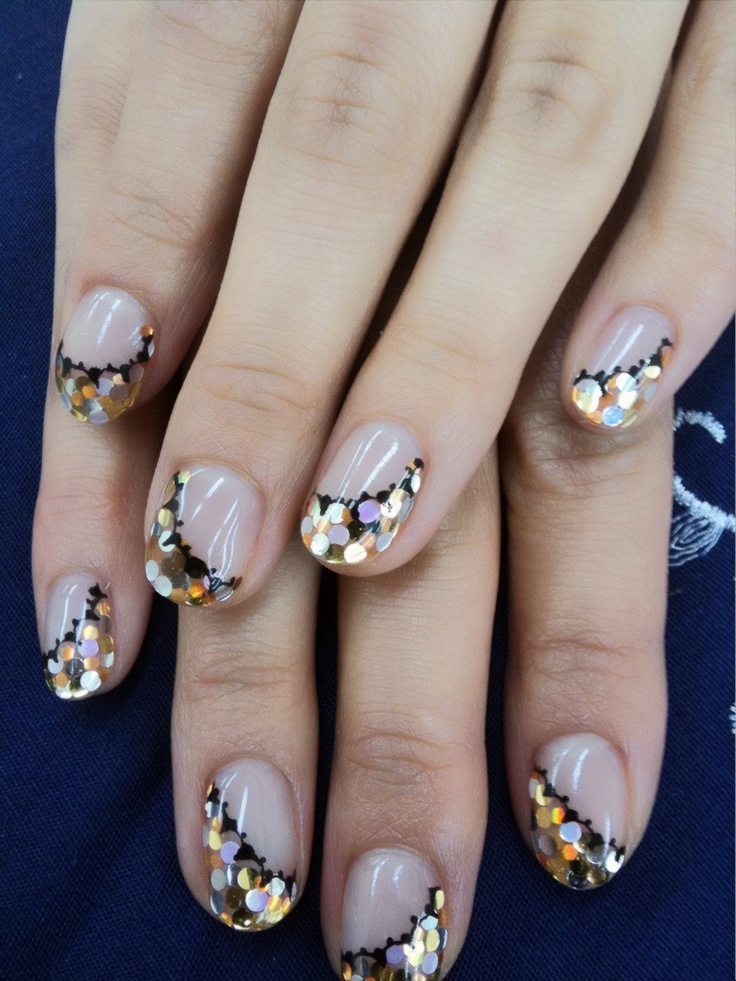 Nails with Sequins