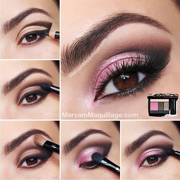 Pink Smokey Eye Makeup Tutorial