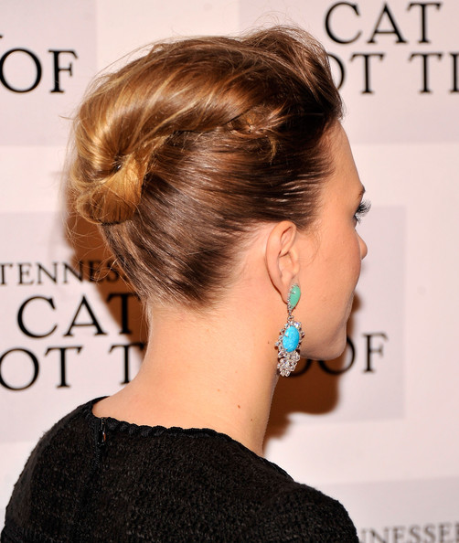 Scarlett Johansson French Twist/Getty Images