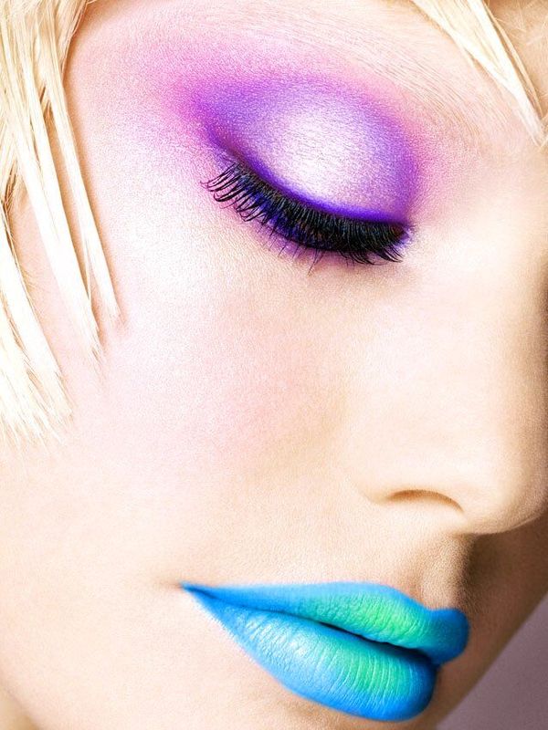 12 Fantastic Neon Makeup Looks - Pretty Designs