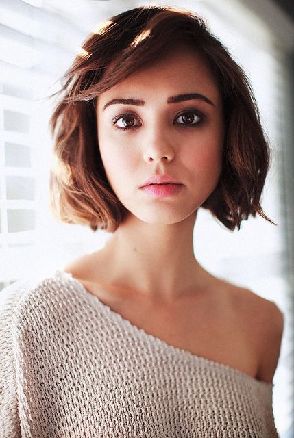 Short Bob with Side Swept Bangs
