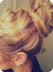 Stunning Fishtail Wrapped Bun Hairstyle