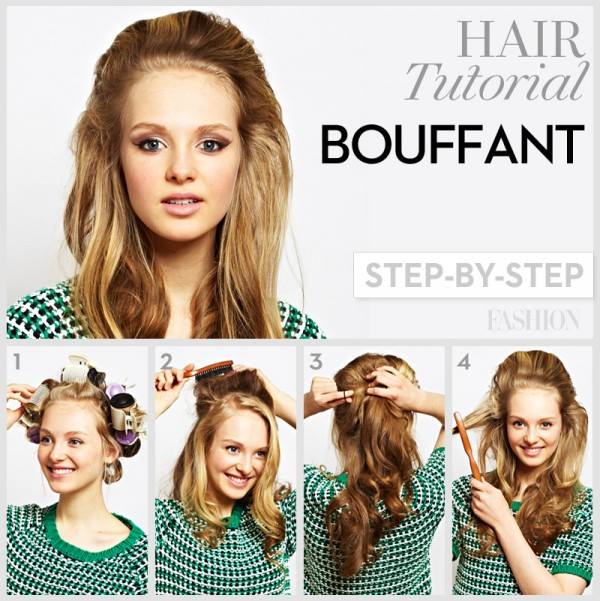 The Bouffant Hairstyle Tutorial