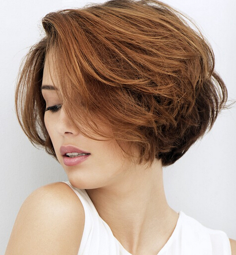 Trendy Textured Short Hairstyle