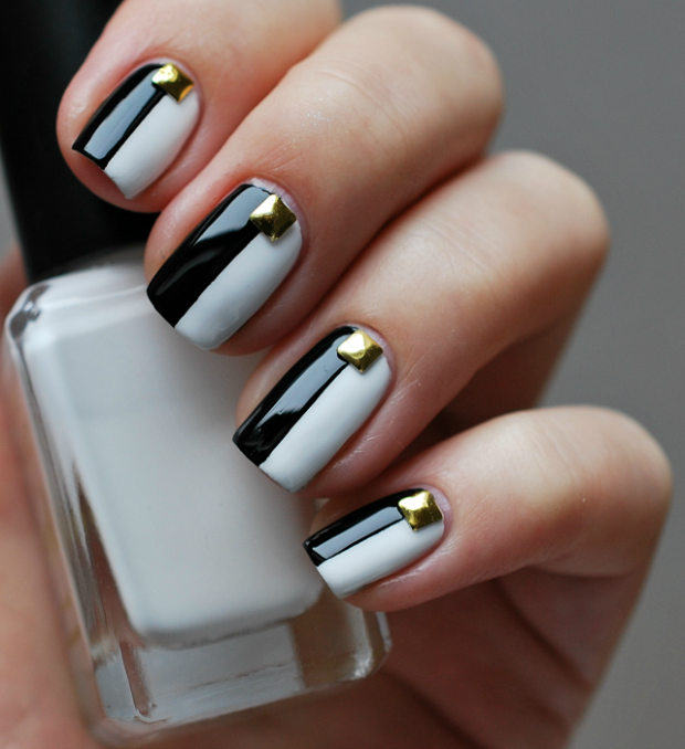 Two-tone Nails