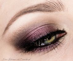 Violet Smokey Eye Makeup