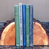 Wooden Bookends