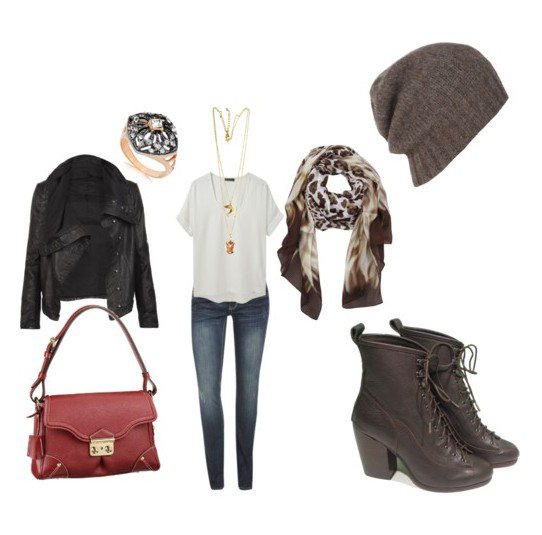 Chic Polyvore Combination for Fall