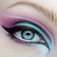 Colorful Party Eye Makeup