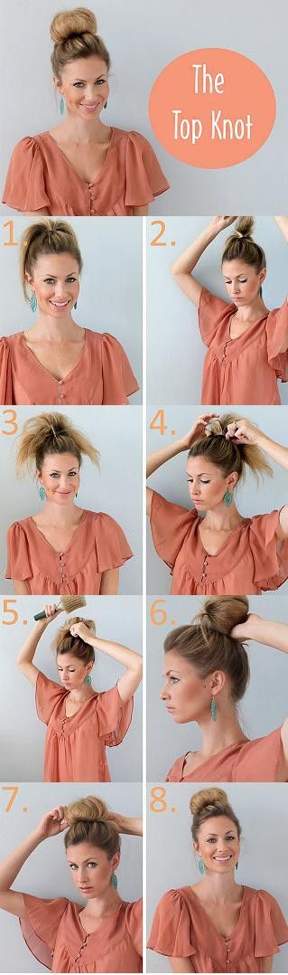 Easy Top Knot