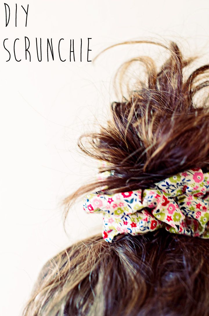 Floral Scrunchie