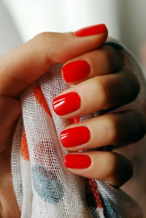 Glamorous Red Nails