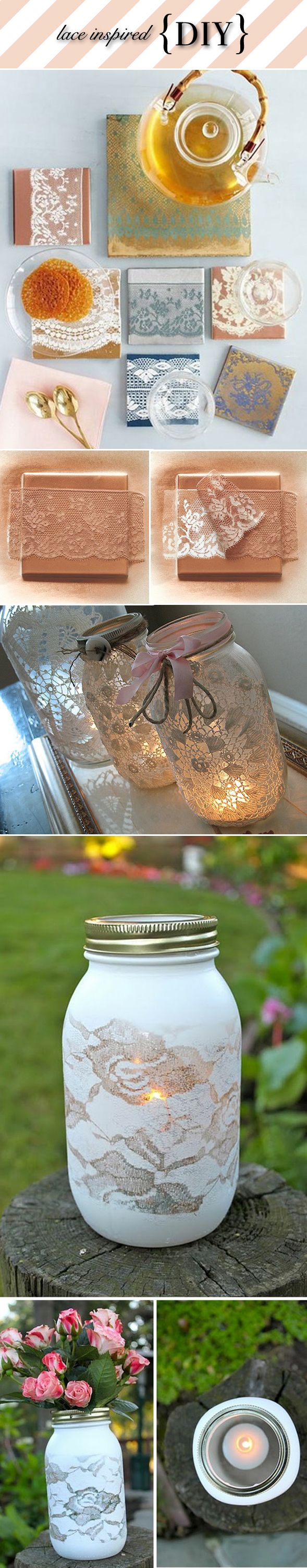 Lace Inspired DIY Projects